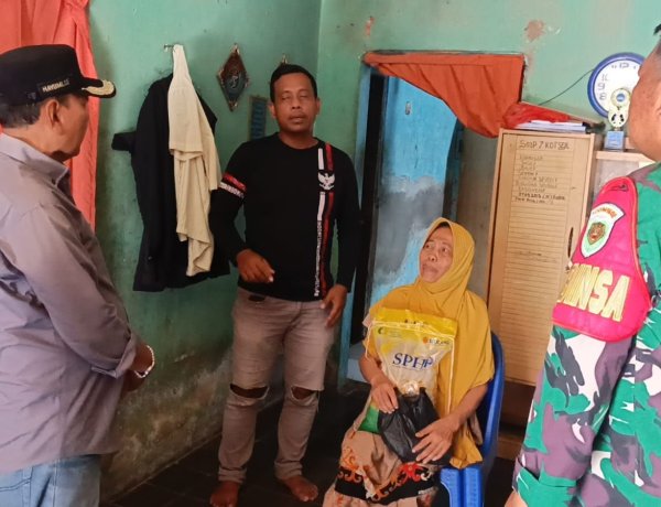 Setitik Asa di Kelopak Mata Nenek Supiah, Sinergi Kasih Babinsa Koramil 0602-01/Kota Serang dan Lurah Sumur Pecung